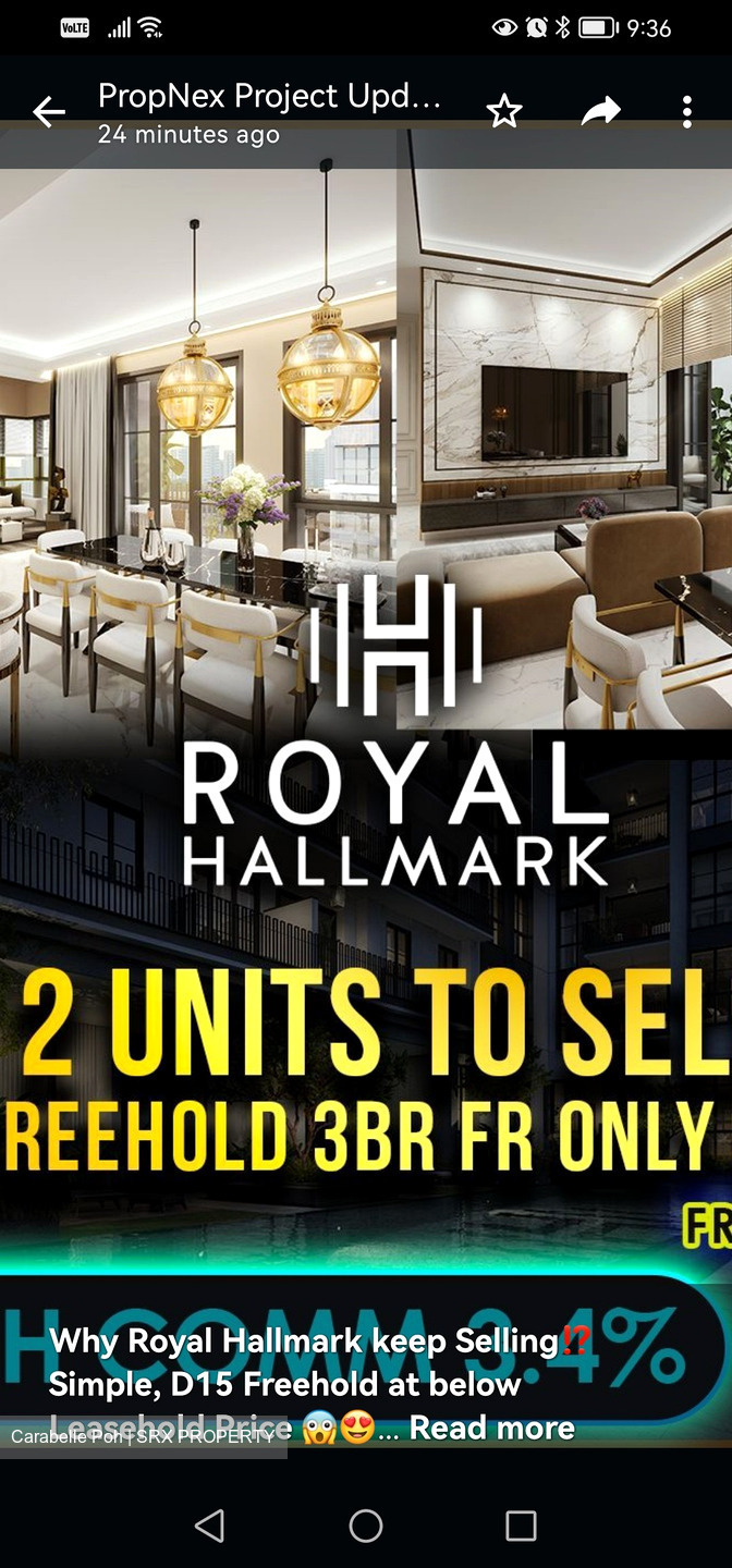 Royal Hallmark (D15), Apartment #418678981